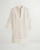 Noosa Short Tunic Dress - White