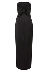 Romeo Strapless Dress - Black