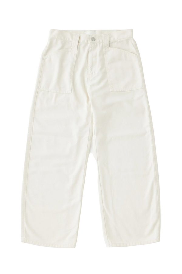 Anona Gusset Cargo Pants - Ivory