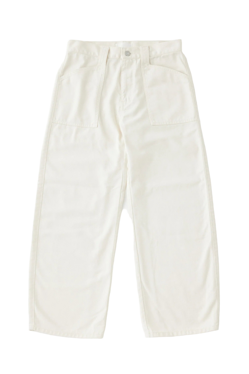 Anona Gusset Cargo Pants - Ivory