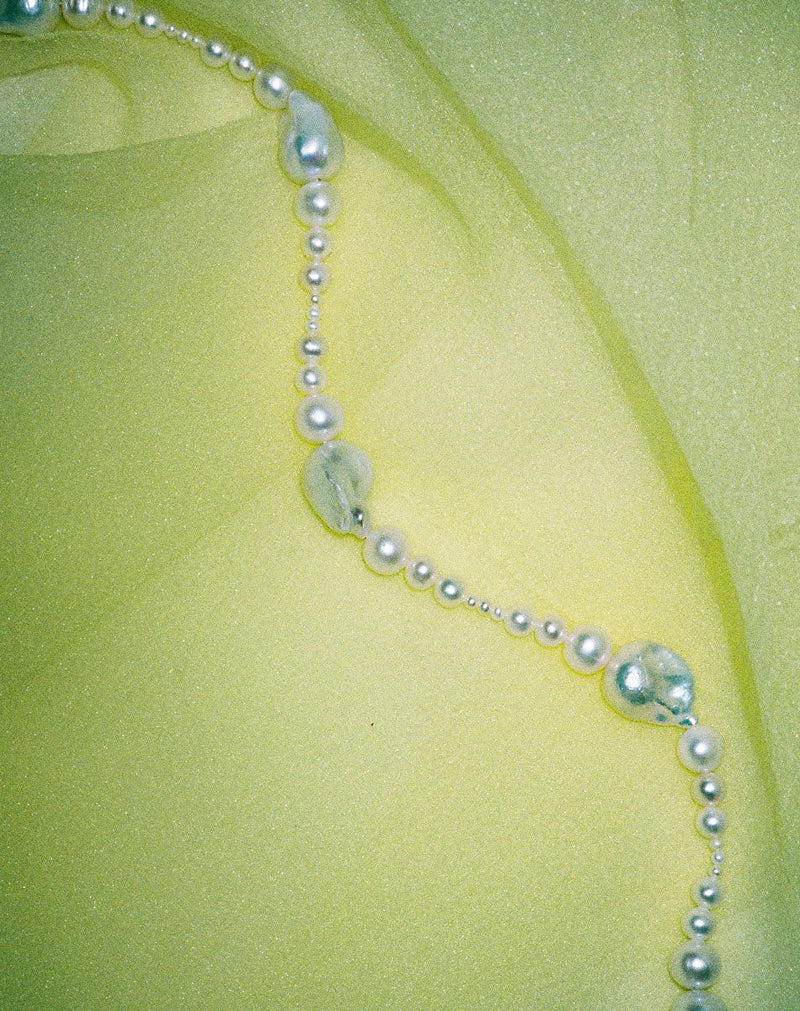 Bon Bon Pearl Necklace - Sterling Silver