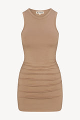 Carrie Dress - Taupe