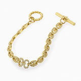 Links Chain Bracelet - Gold Diamonds - BLVD