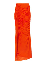 Cleo Skirt - Orange Crush