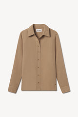 Constance Gauze Top - Taupe