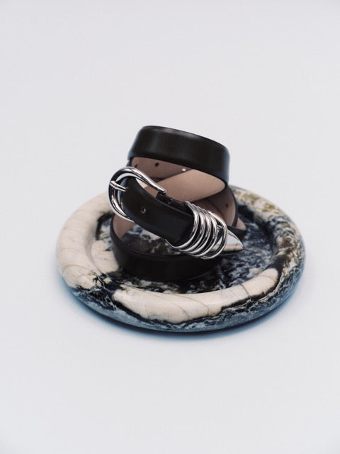 Hollyhock - Black / Silver