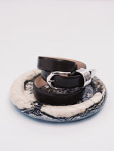 Hollyhock - Black / Silver