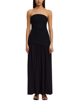 Blyth Strapless Dress - Black - BLVD