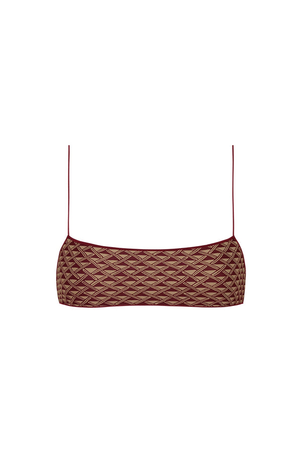The C Bralette - Kuba Adobe
