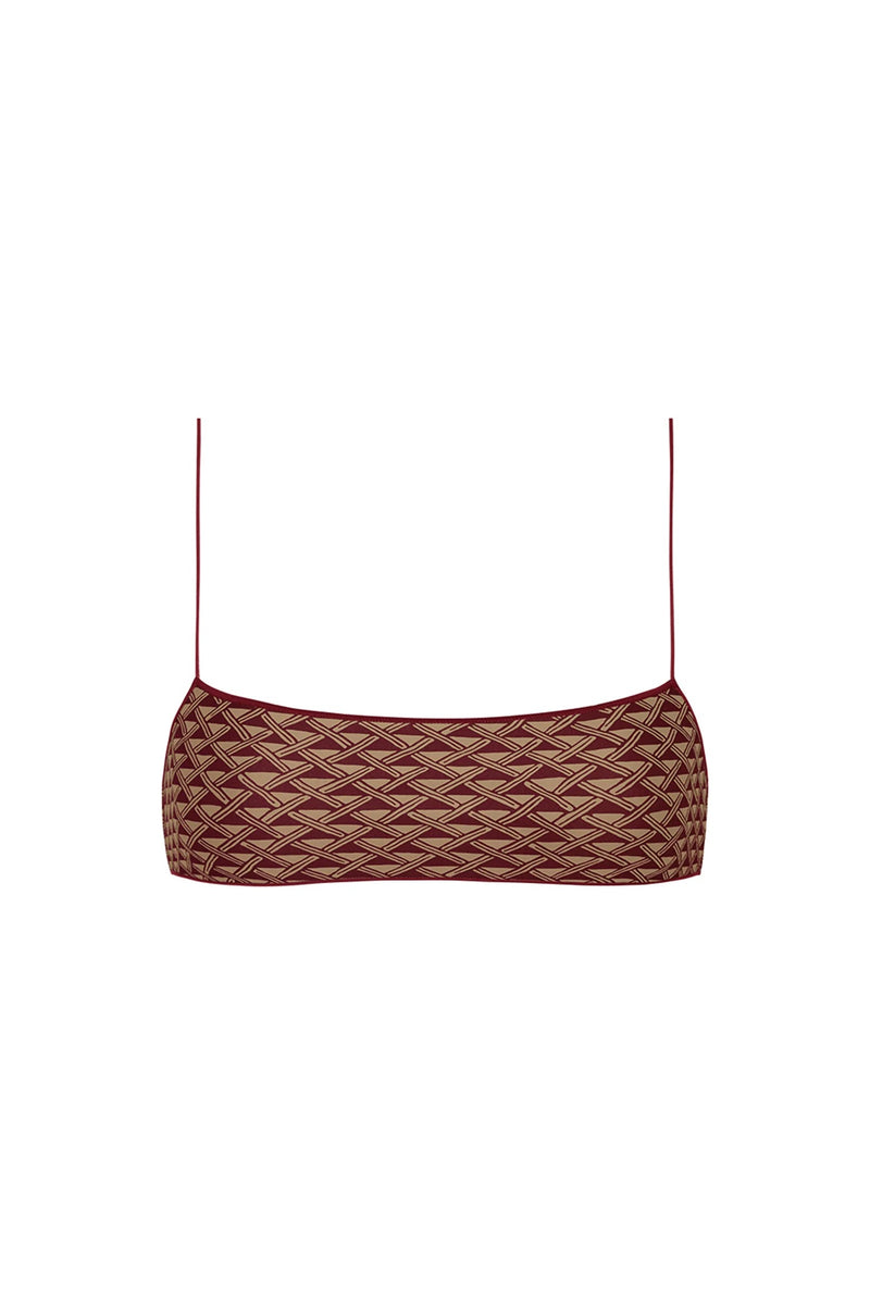 The C Bralette - Kuba Adobe