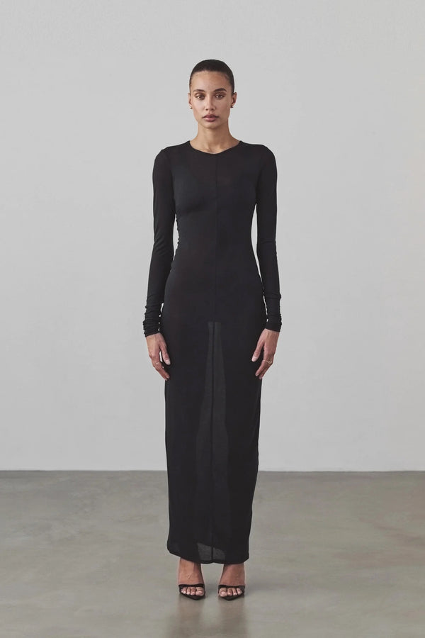 Carmen Maxi Dress - Black