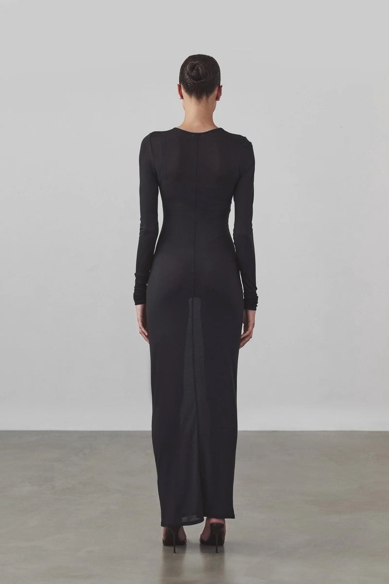 Carmen Maxi Dress - Black
