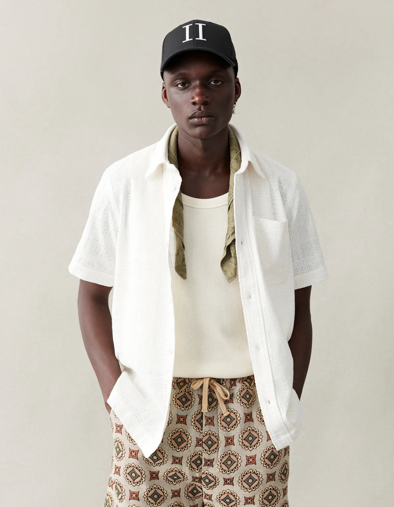 Charlie S/S Shirt - Light Ivory