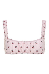 Zoe Bikini Top - Pink Cherry - BLVD