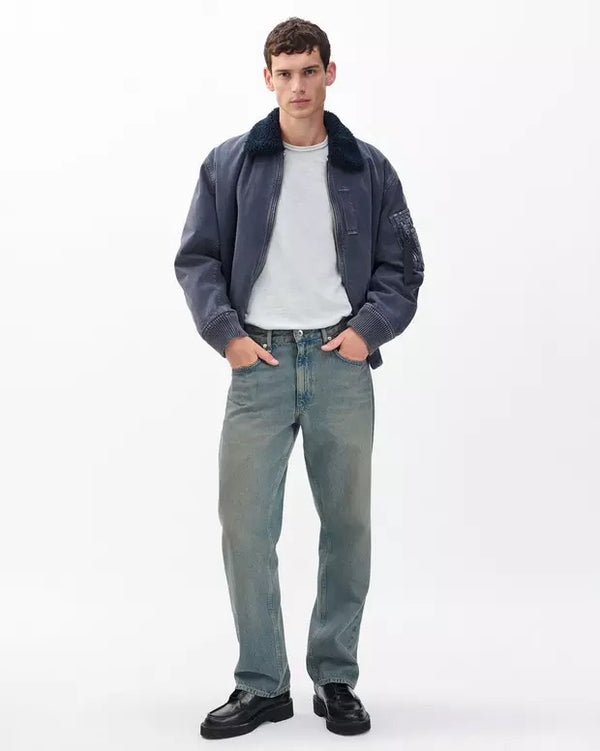 Classic Flame Tee - Gray Ice