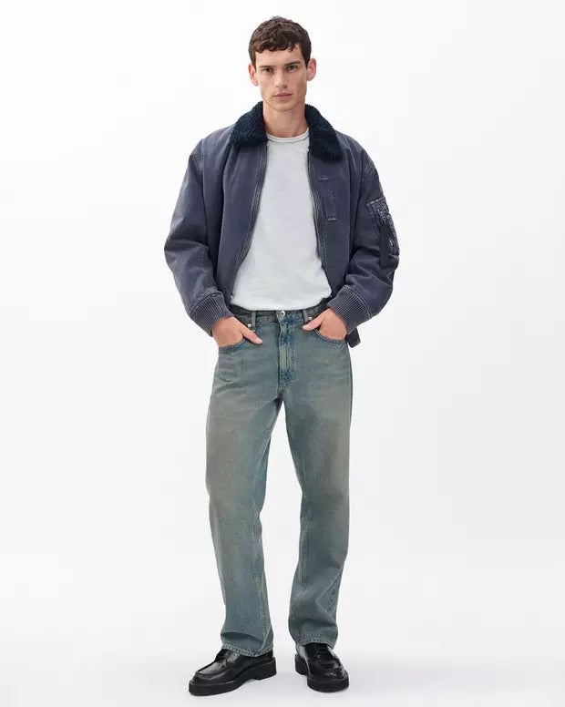 Classic Flame Tee - Gray Ice