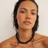 Heaven Mayhem - Clementine Necklace - Black/Black - BLVD