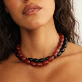 Heaven Mayhem - Clementine Necklace - Red - BLVD