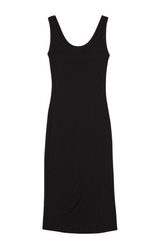 Verona Midi Dress - Jet Black