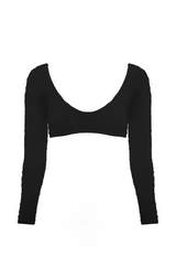 Sera Crop - Black