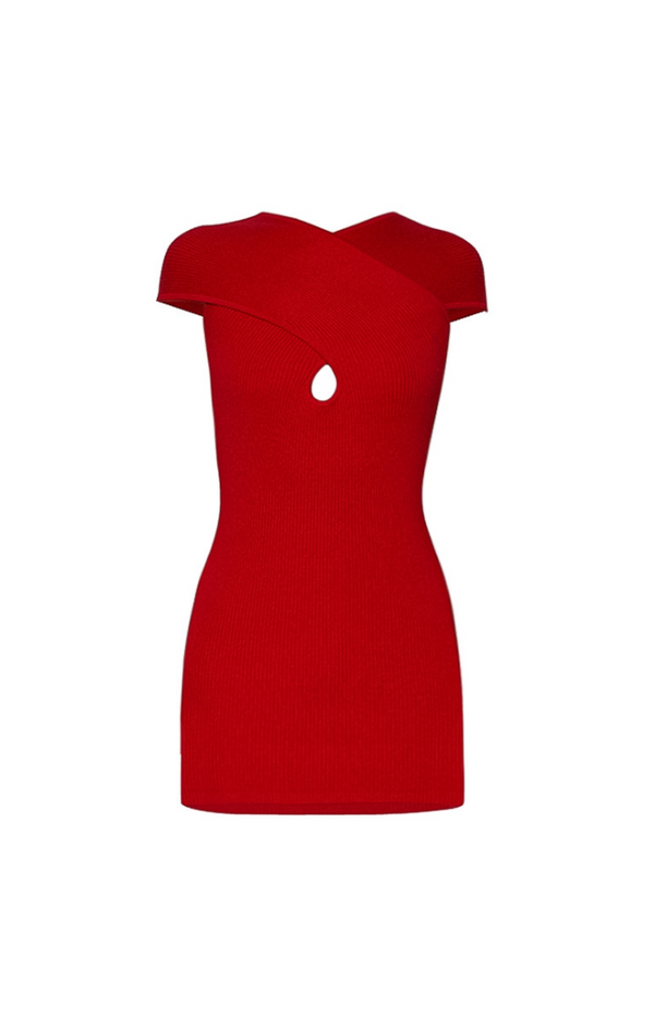 Dune Mini Dress - Red