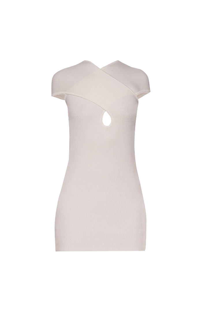 Dune Mini Dress - Ivory