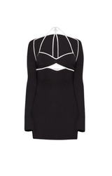 Palm Mini Dress - Black