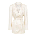 La Lune Blazer Dress - Cream