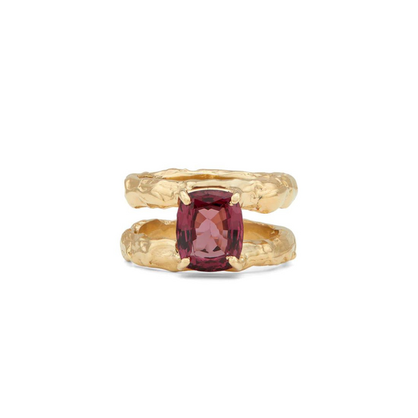 Odette Ring Dark Purple