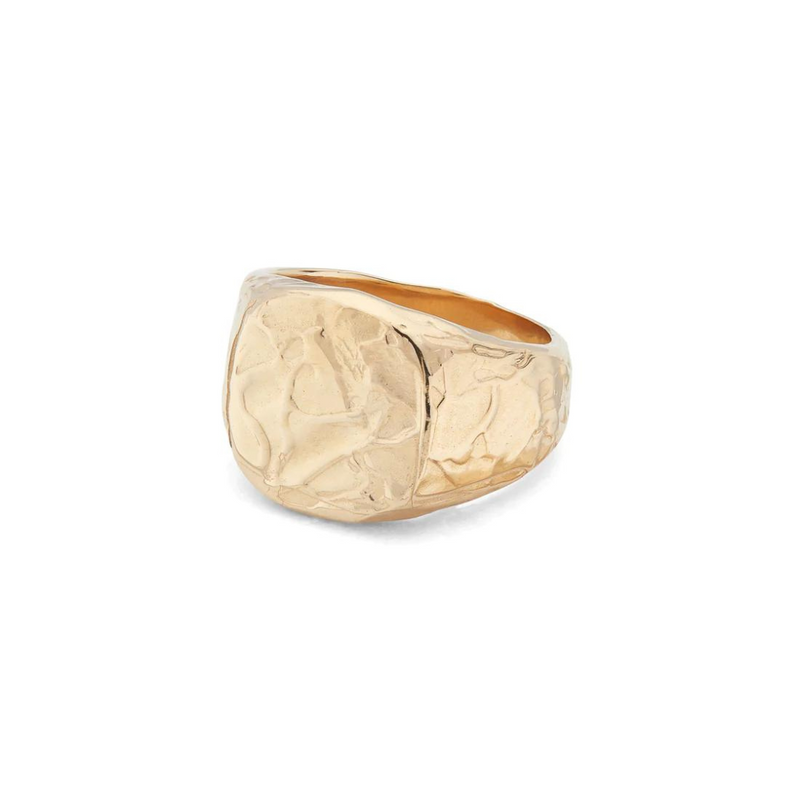 Cogency Signet Ring Rounded