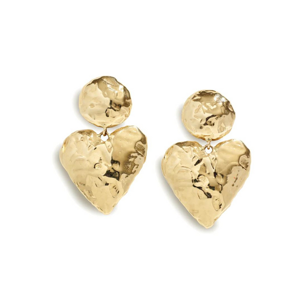 Heart Earrings Bold