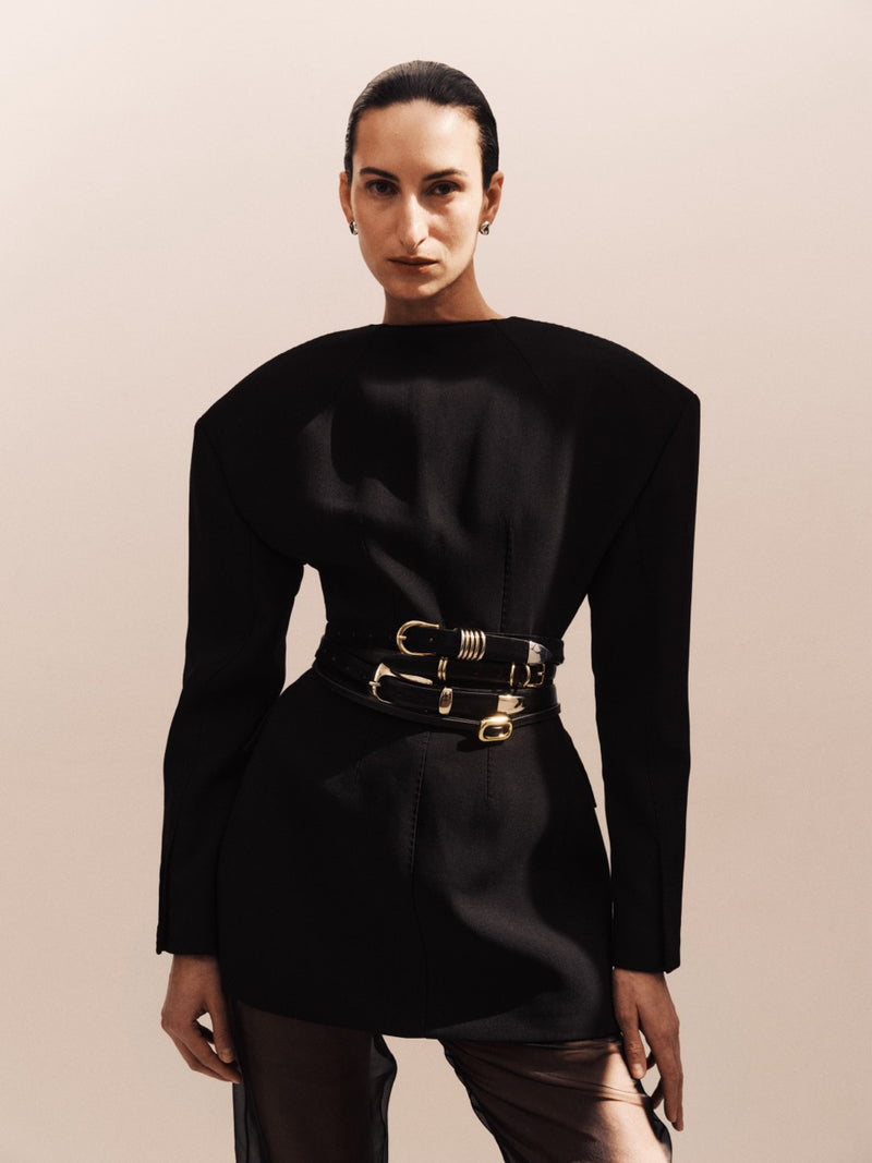 Hollyhock Cavallino - Black / Gold