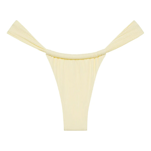 Sandra Bikini Bottom - Cream Rib