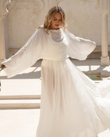 Cremona Kimono Top - White