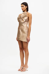 Finwood Mini Dress - Gold