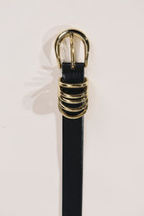 Hollyhock - Black / Gold