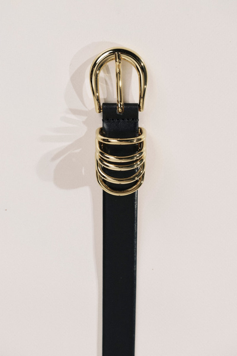 Hollyhock - Black / Gold