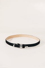 Hollyhock - Black Cavallino / Silver