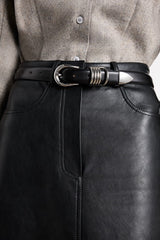 Hollyhock - Black / Silver