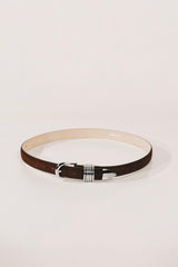 Hollyhock Suede - Chocolate / Silver