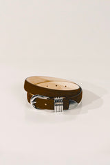 Hollyhock Suede - Chocolate / Silver