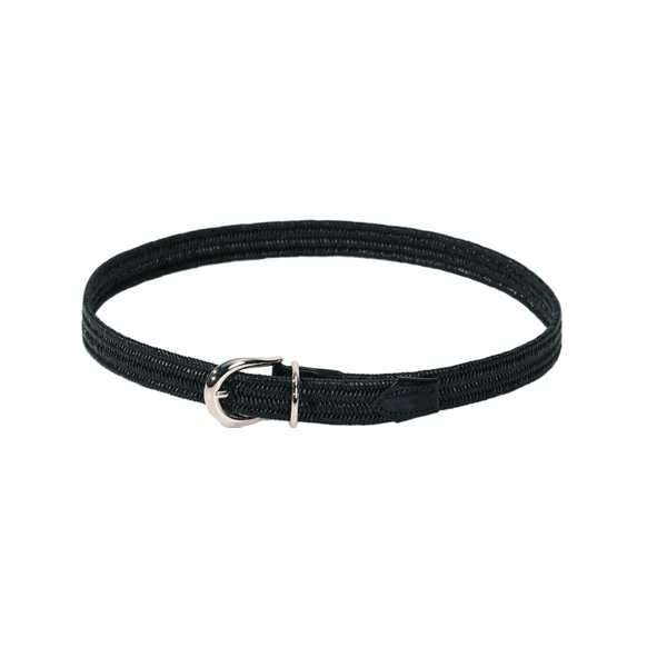 Hollyhock Loom Braided - Black / Silver