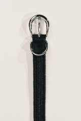 Hollyhock Loom Braided - Black / Silver