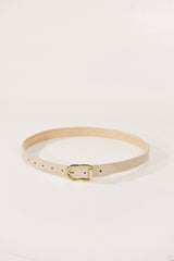 Mija Suede - Papyrus / Gold