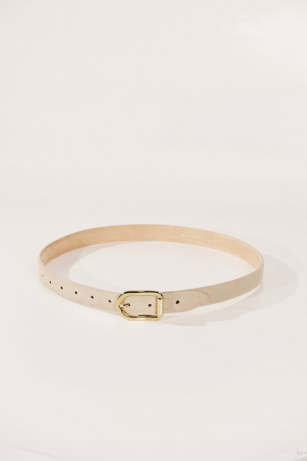 Mija Suede - Papyrus / Gold