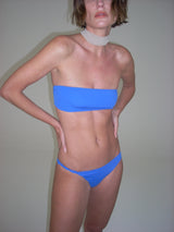 Twisted Bandeau Top - Electric Blue - BLVD