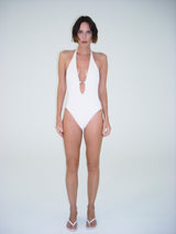 Halter Hardwear One Piece - Ecru - BLVD