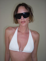 Halter Hardware Top - Ecru - BLVD