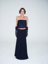 Visco Long Skirt - Black