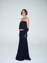Visco Long Skirt - Black